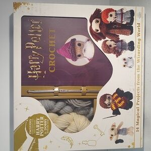 Harry Potter Crochet Kit To Make Harry & Dobby, Directions For 12 More Projects